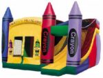 Crayon Aufblasbare Burg