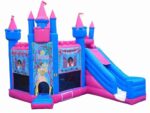 Prinzessin Springendes Schloss Mit Rutsche