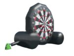 Aufblasbare Dartscheibe Fußball