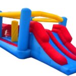 Hindernis Hüpfburg Rutsche