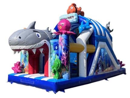 Hüpfburg Hindernisbahn Mini Sea