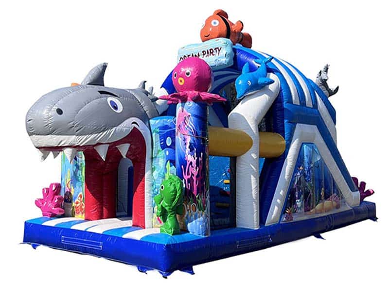 E105702 Hüpfburg Hindernisbahn Mini Sea – Bild 1