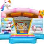 Hüpfburg Einhorn Mini