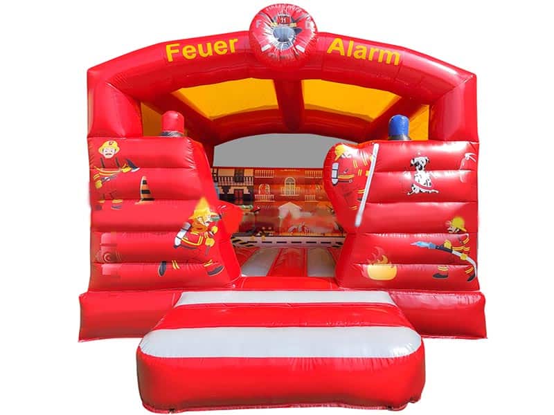 E131704 Hüpfburg Feuerwehr Mini – Bild 1