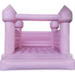 Hüpfburg Pastell Rosa