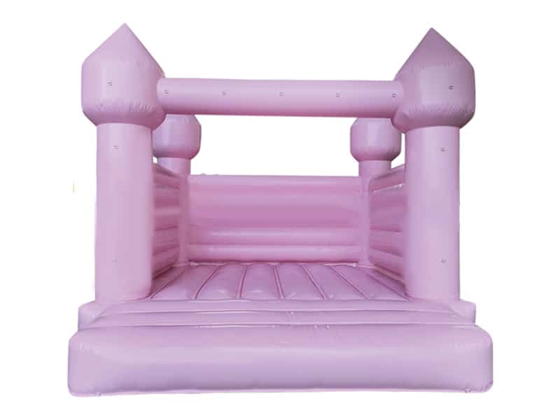 E131705 Hüpfburg Pastell Rosa – Bild 1