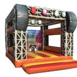 Hüpfburg Standard Disco