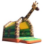 Hüpfburg Standard Giraffe Mit Dach