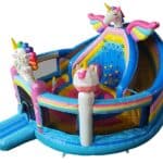 Hüpfburg Multiplay Einhornpark