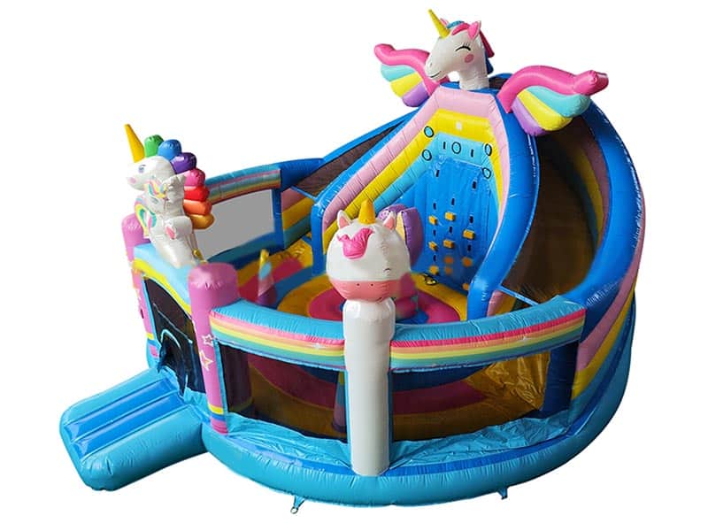 E132704 Hüpfburg Multiplay Einhornpark – Bild 1