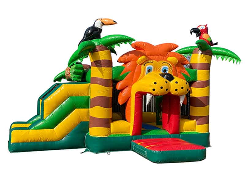 E132733 Hüpfburg Multiplay Combo Mini Dschungel – Bild 1