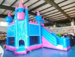 Prinzessin Springendes Schloss Mit Rutsche – Bild 3