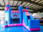 Prinzessin Springendes Schloss Mit Rutsche – Bild 4