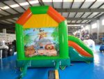 Jungle Inflatable Bouncy Slide – Bild 5
